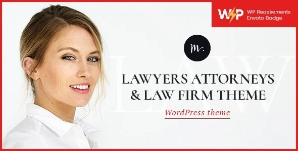 M.Williamson | Lawyer Legal Adviser WordPress Theme